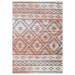 JUST HOME COLLECTION - Alfombra ferrara vintage 133x190 cm multicolor