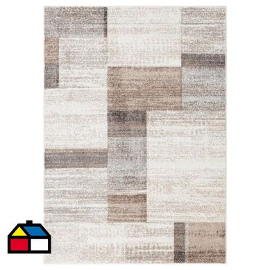 Alfombra soft frize carved 160x235cm multicolor