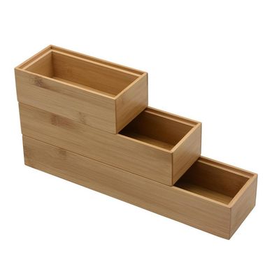 Setx3 Caja bambu Natural