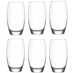 LAV - Set 6 vasos vidrio 510 ml