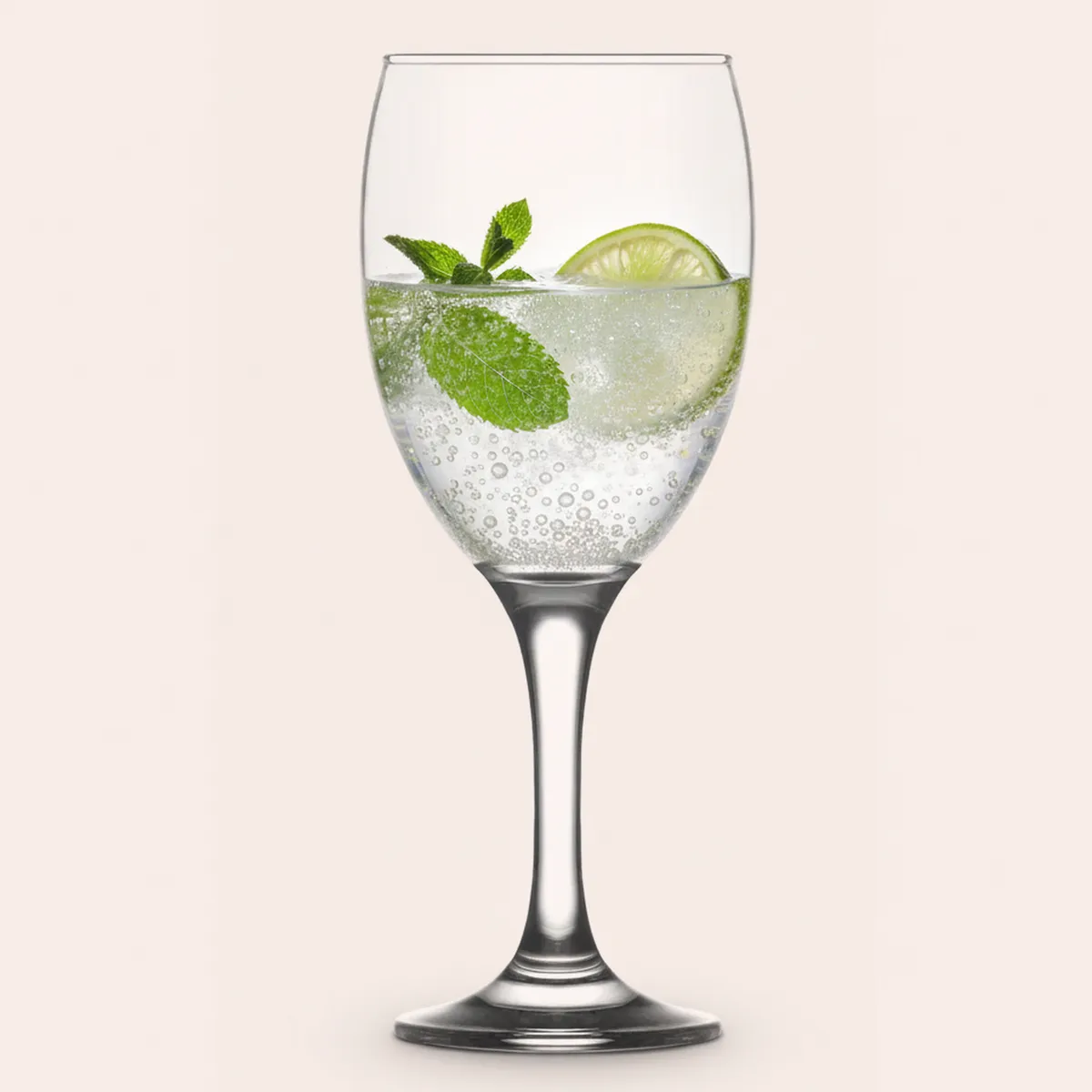 LAV - Set 4 Copas de De agua 590 ml Vidrio Transparente