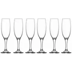 LAV - Set 6 copas champaña 220 ml