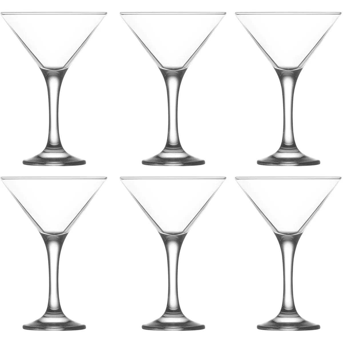 LAV - Set 6 copas de Licor 175 ml Vidrio Transparente