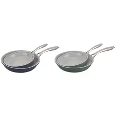 JUST HOME COLLECTION - Set 2 sartenes 26/30 cm mango acero colores surtidos