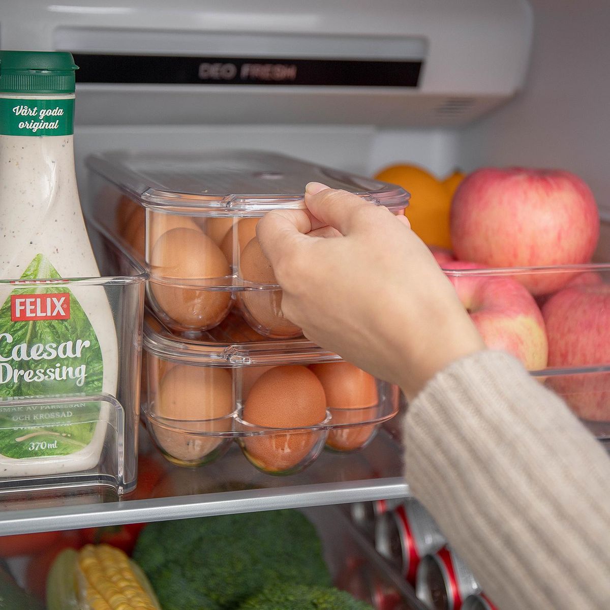 JUST HOME COLLECTION - Organizador de Huevos Acrílico 3.6 ml