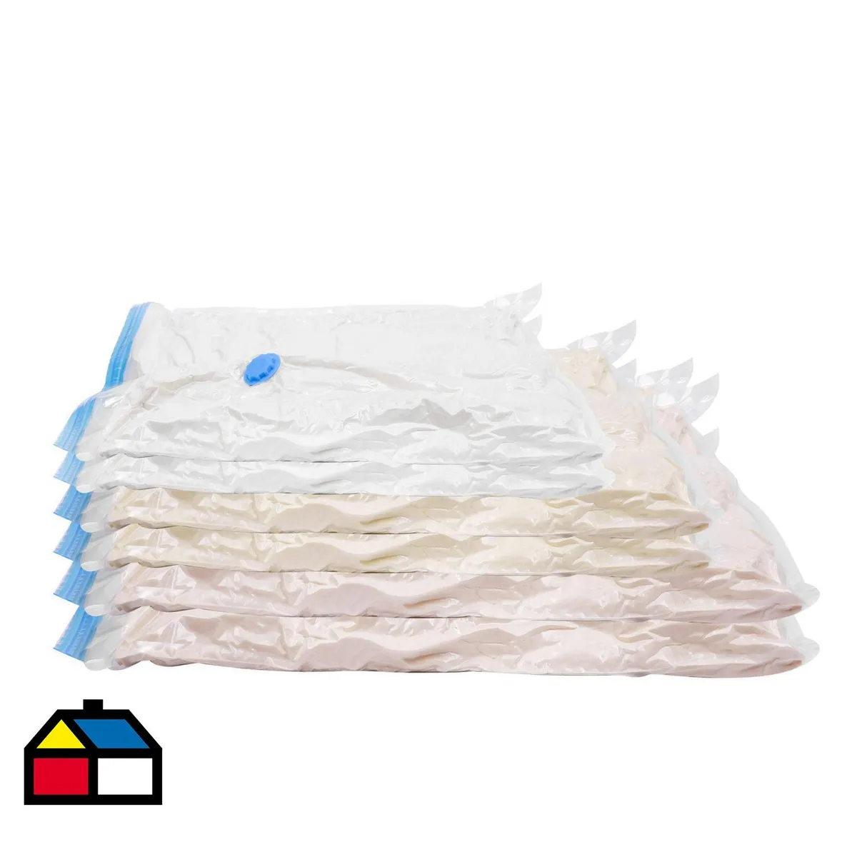 JUST HOME COLLECTION - Set 2 Organizadores 75x100x1 cm Transparente