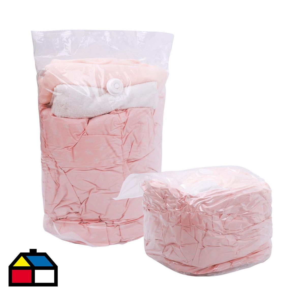 JUST HOME COLLECTION - Set 4 Canastos 100x70x45 cm Transparente