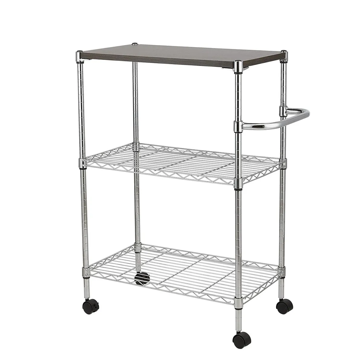 JUST HOME COLLECTION - Carro Organizador 30x81x60 cm Cromado