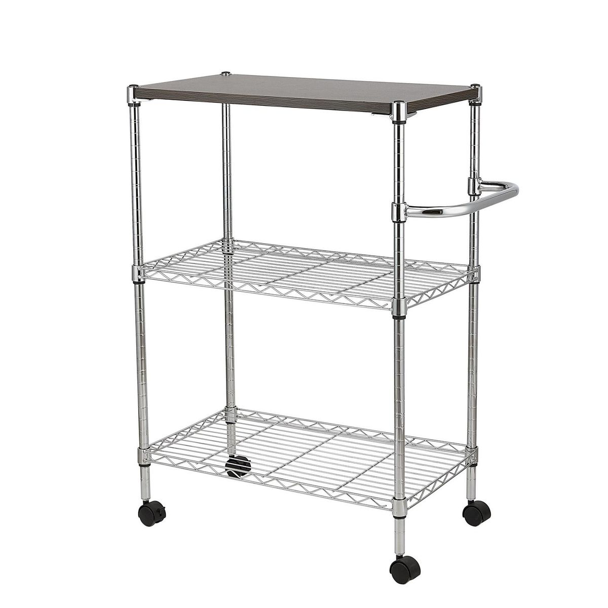 JUST HOME COLLECTION - Carro Organizador 30x81x60 cm Cromado