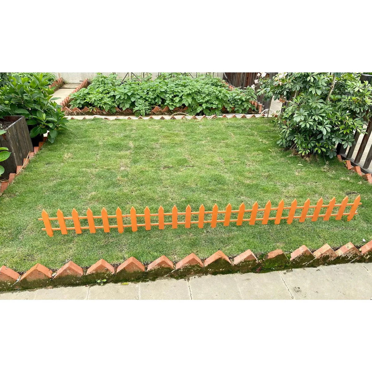 ERGO - Set 4 rejas plásticas marron 58x31 cm