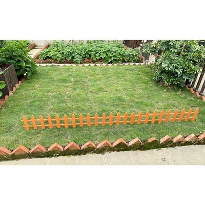 Imagen 2 del producto Set 4 rejas plásticas marron 58x31 cm