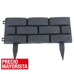 ERGO - Set 4 enrejado piedras gris 45x29 cm