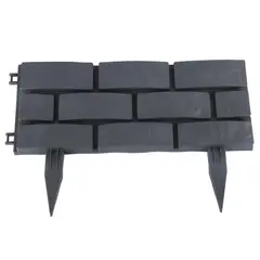ERGO - Set 4 enrejado piedras gris 45x29 cm
