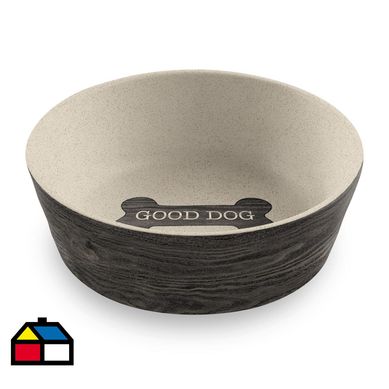Comedero Look madera grande
