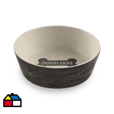 Comedero Look madera mediano
