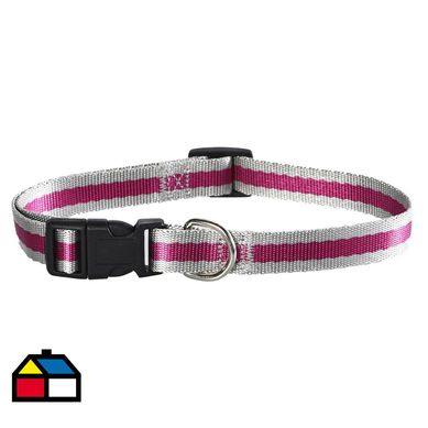 Collar para perro 1,5x30 - 45 cm fucsia