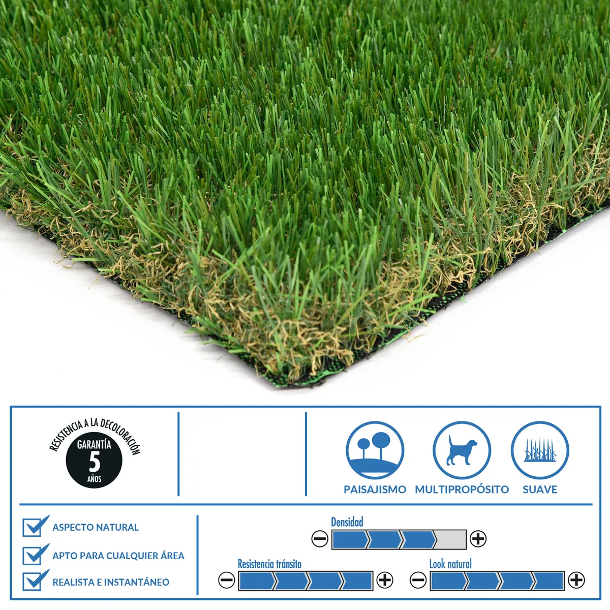 JUST HOME COLLECTION - Pasto Sintético 40 mm 2x10 m