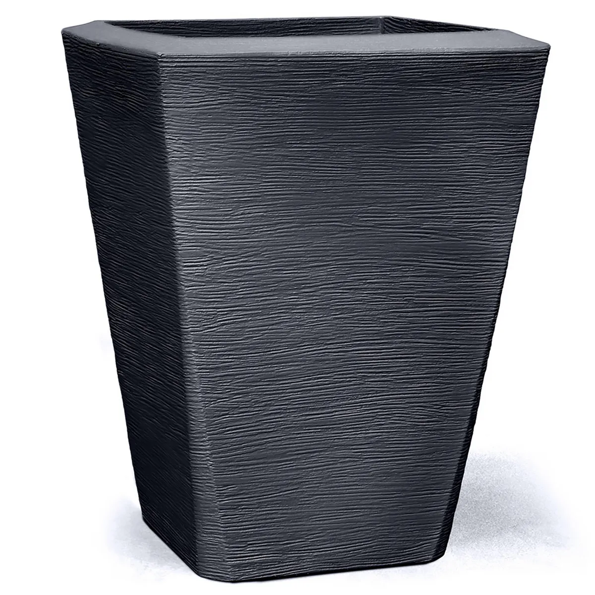 JUST HOME COLLECTION - Macetero de Polietileno 52x70 cm Negro