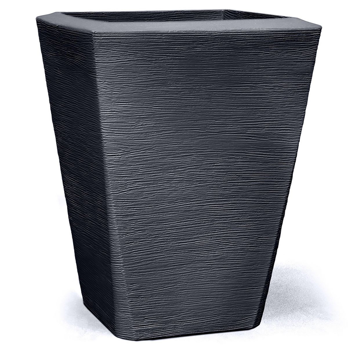 JUST HOME COLLECTION - Macetero de Polietileno 52x70 cm Negro