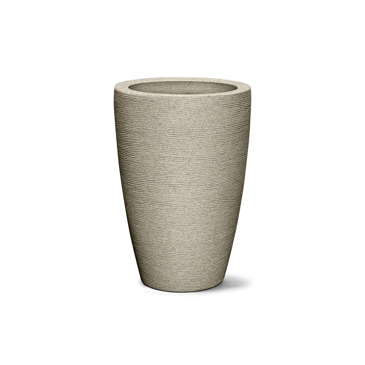 JUST HOME COLLECTION - Macetero de Polietileno 43x65 cm Granito