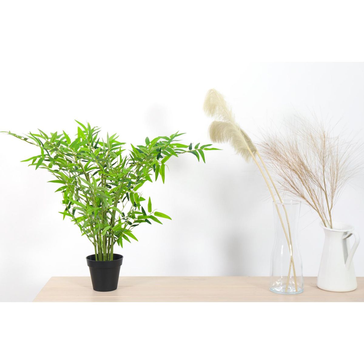 JUST HOME COLLECTION - Planta Artificial Bamboo 62 cm Verde