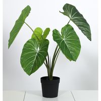 Planta Artificial Oreja de Elefante 117 cm Verde