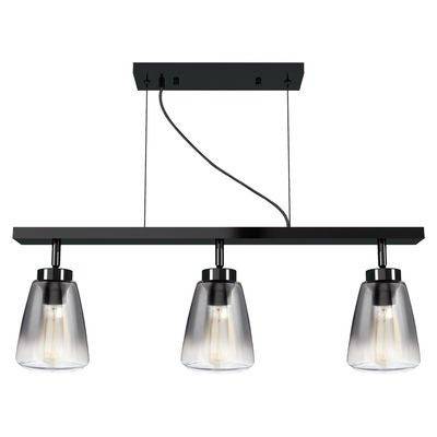 Imagen 2 del producto Lámpara Colgante Tunic 3 Luces Metal Negro
