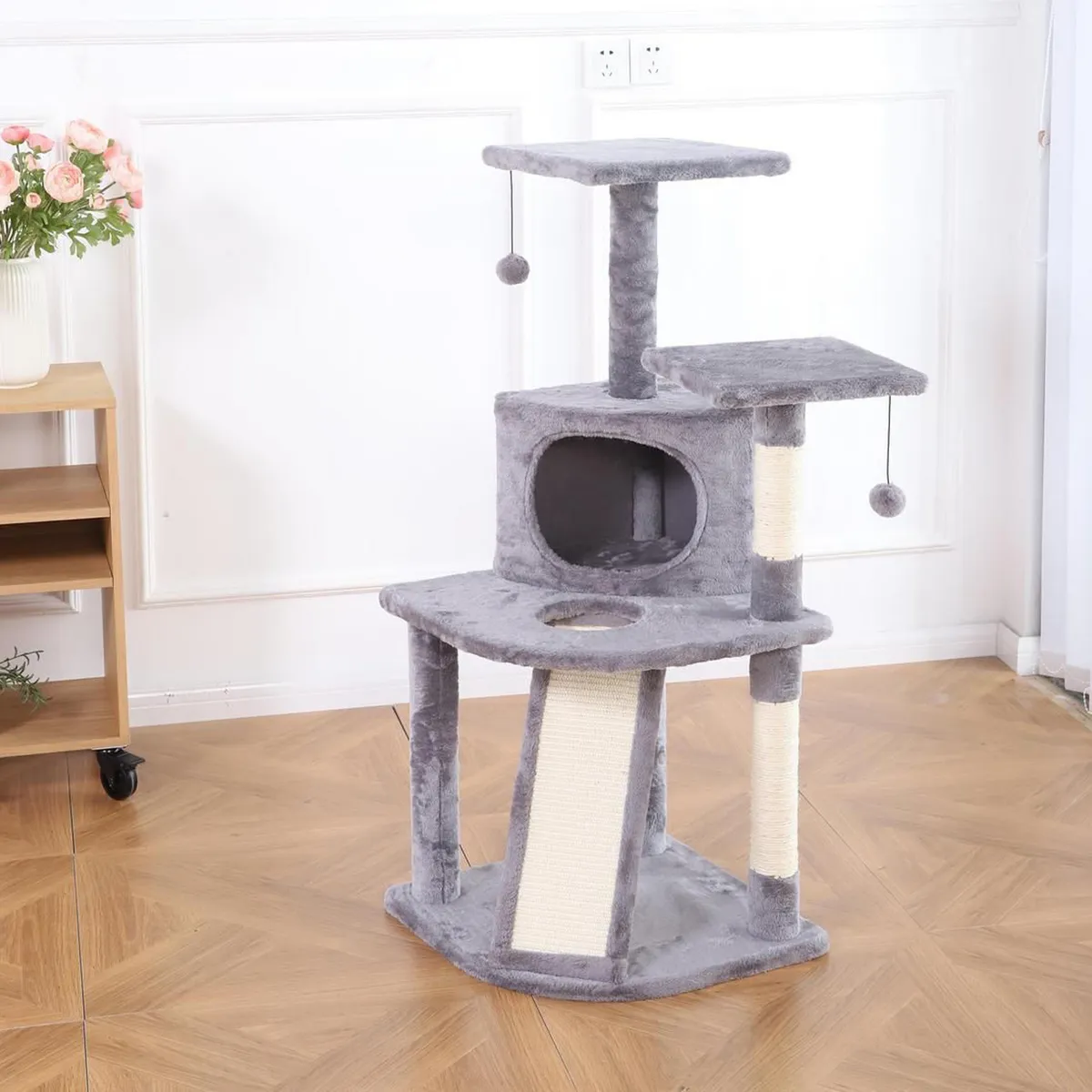 Rascador para gato 113 cm, marca PETIZOOS - Foto 2