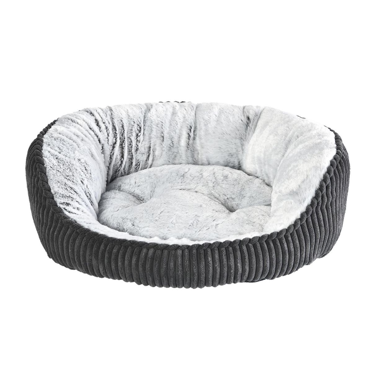PETIZOOS - Cama S para Perro 17x55x45 cm Gris