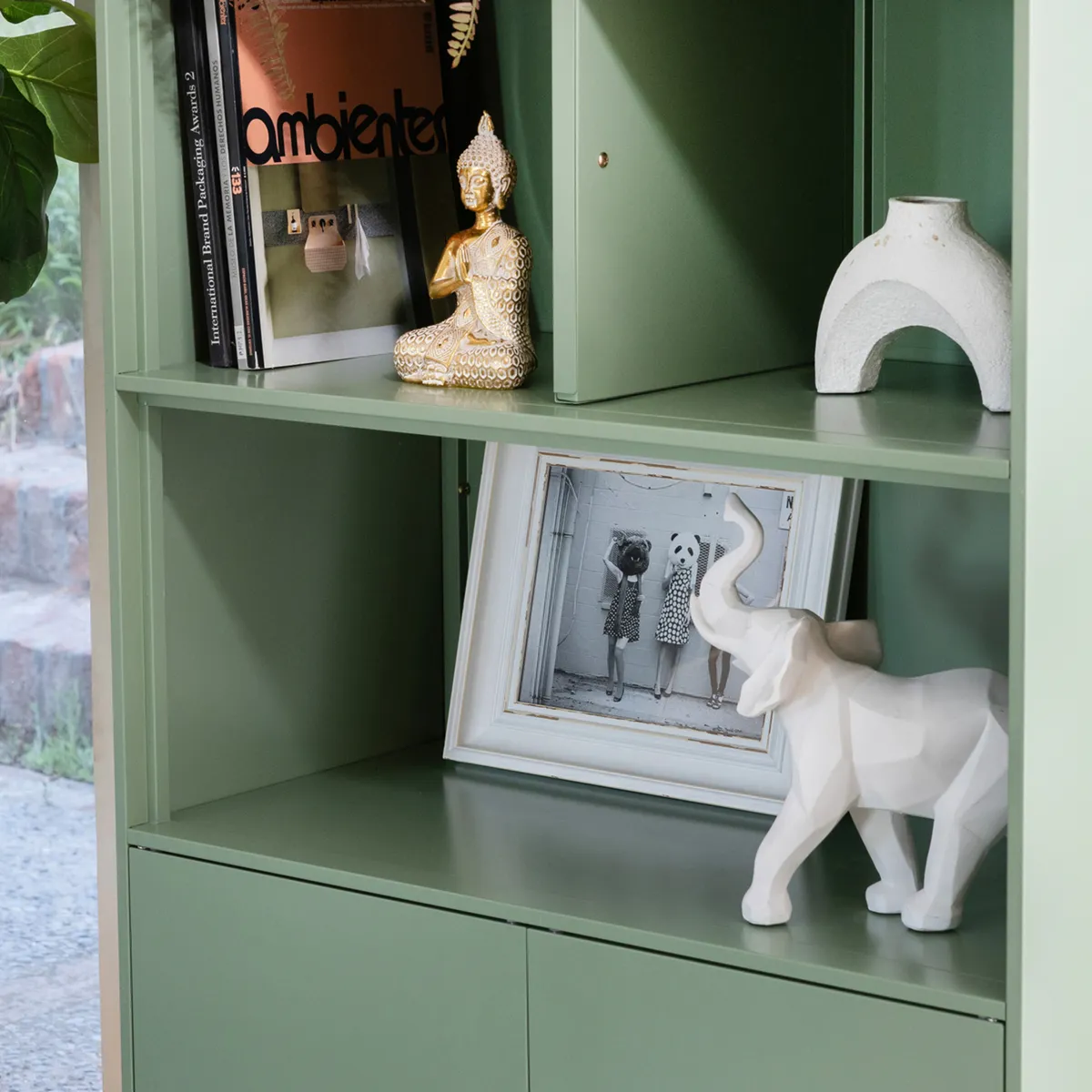 JUST HOME COLLECTION - Buda meditando dorado 19 cm