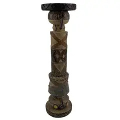 JUST HOME COLLECTION - Figura candelabro Africa 33 cm