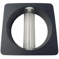 Florero tipo huevo gris 18 cm