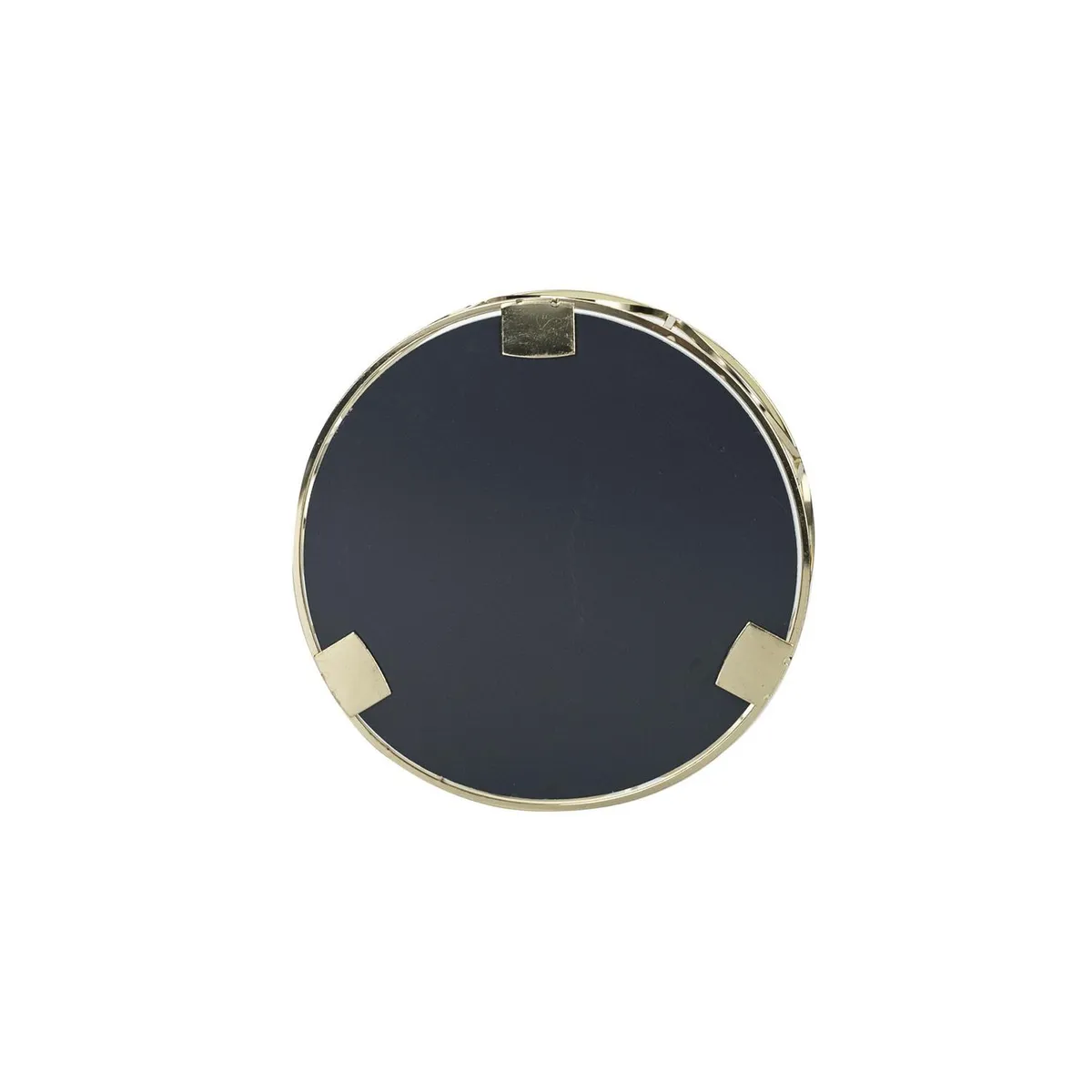 JUST HOME COLLECTION - Base de metal vidrio red 22 cm