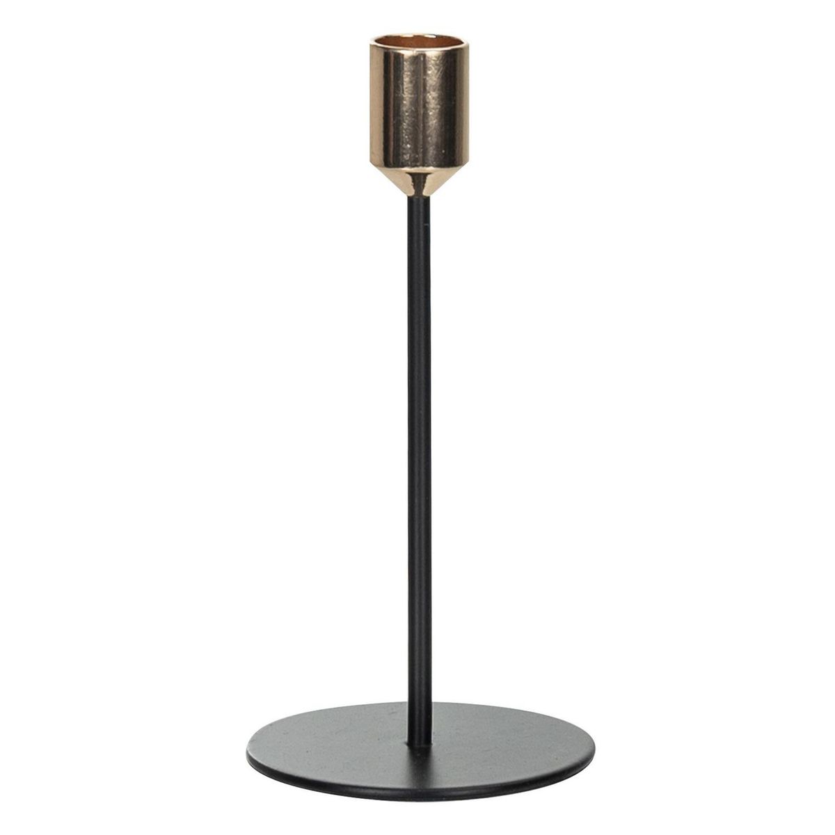 JUST HOME COLLECTION - Portavela minimal metal 17,5 cm