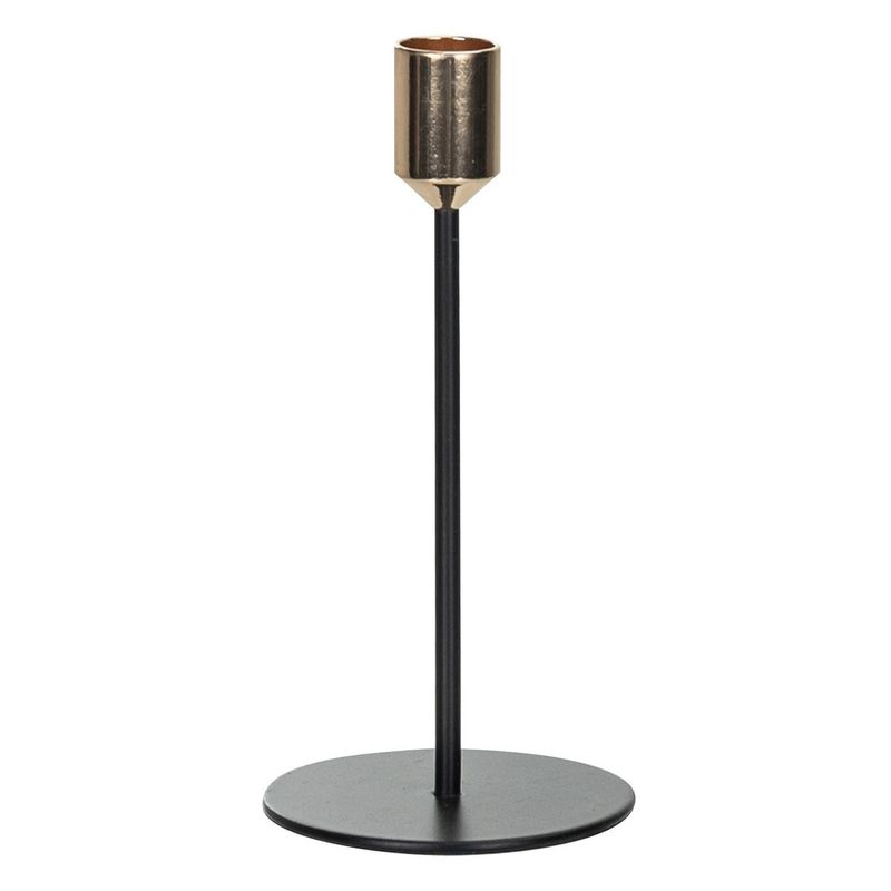 JUST HOME COLLECTION - Portavela minimal metal 17,5 cm