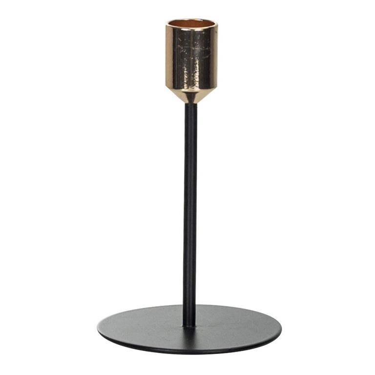 Portavela Metálico Minimalista Decorativo 15 Cm