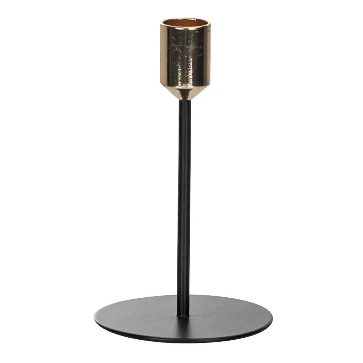 JUST HOME COLLECTION - Portavela minimal metal 14,5 cm