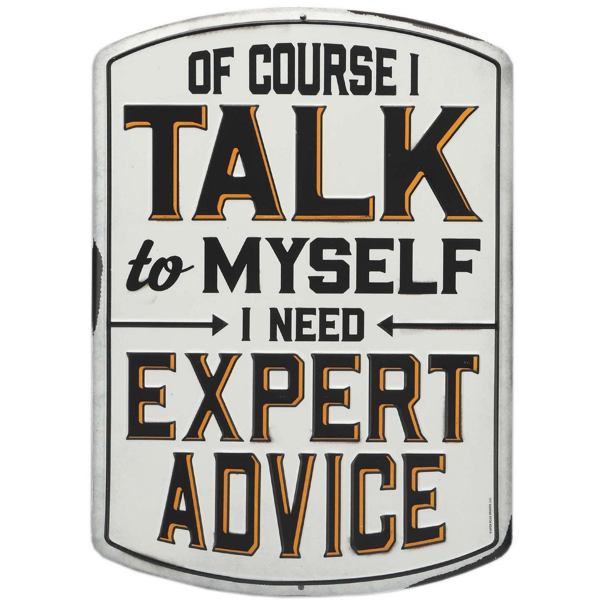 OPEN ROAD BRANDS - Lámina metal talk to myself