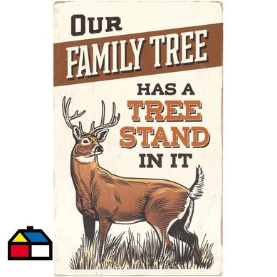 Cuadro madera family tree