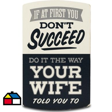Cuadro madera succeed