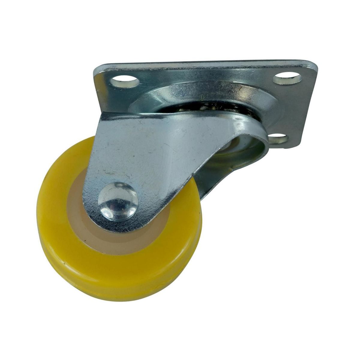 FIXSER - Set 4 ruedas giratorias PU 20 kg