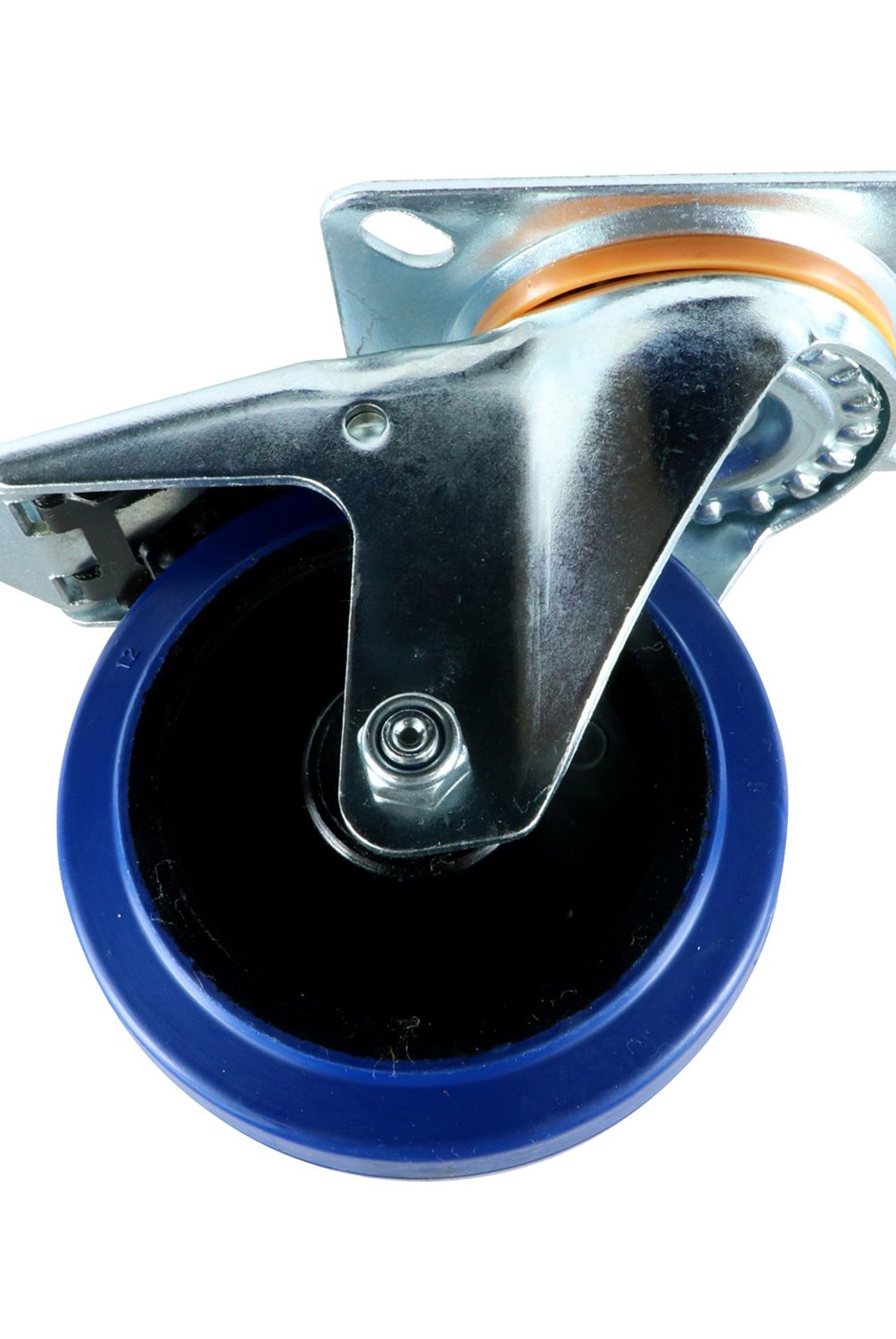 FIXSER - Rueda giratoria con freno goma 150 kg
