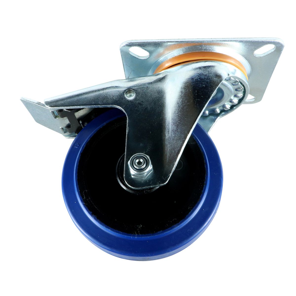 FIXSER - Rueda giratoria con freno goma 150 kg