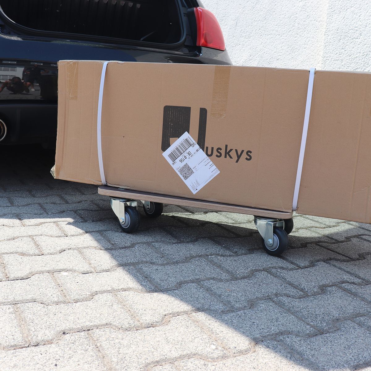 FIXSER - Rueda giratoria con freno tope 150kg