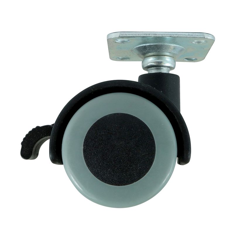 FIXSER - Rueda giratoria con freno tope 30kg