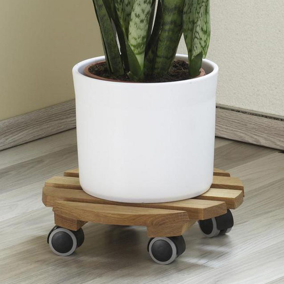 FIXSER - Rueda giratoria con freno tope 40kg