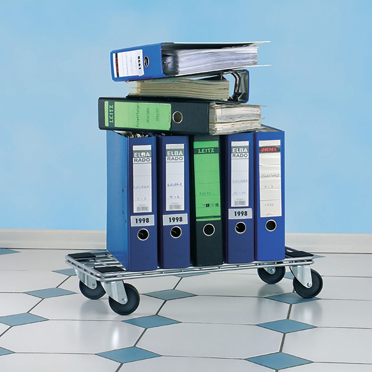 FIXSER - Rueda giratoria plast. 35kg