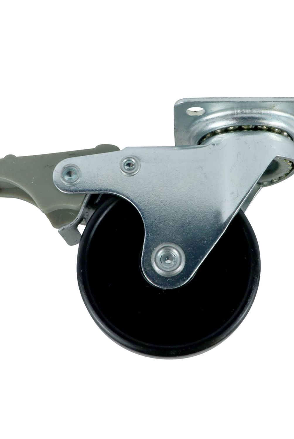 FIXSER - Rueda giratoria con freno plastico 35kg