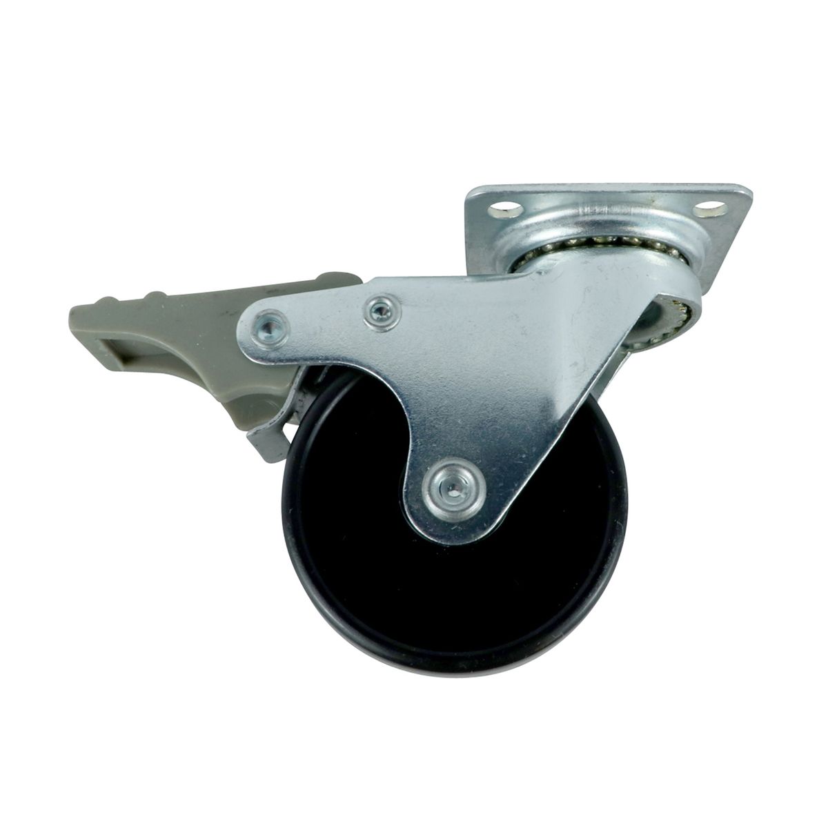 FIXSER - Rueda giratoria con freno plastico 35kg