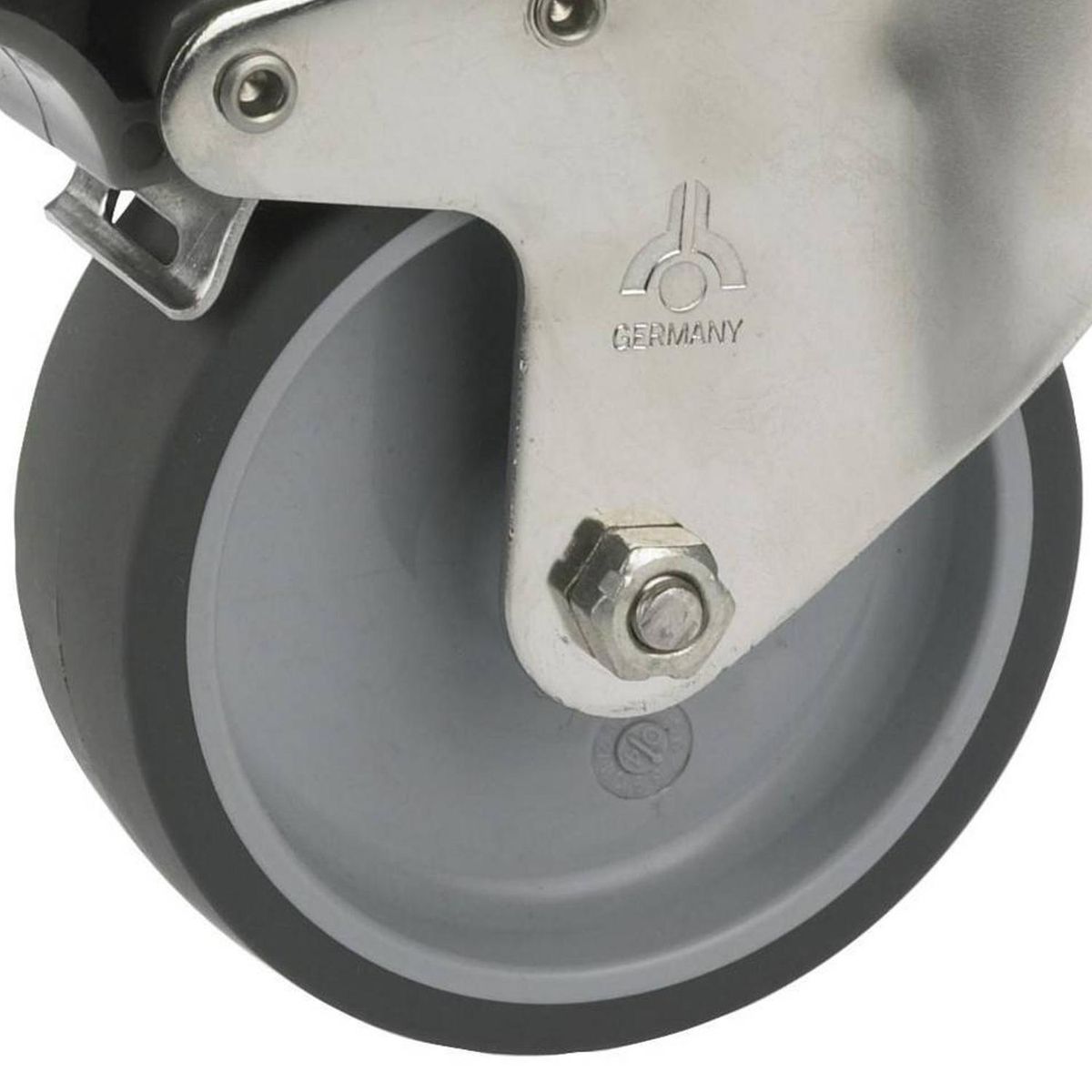 FIXSER - Rueda giratoria con freno tope 40kg